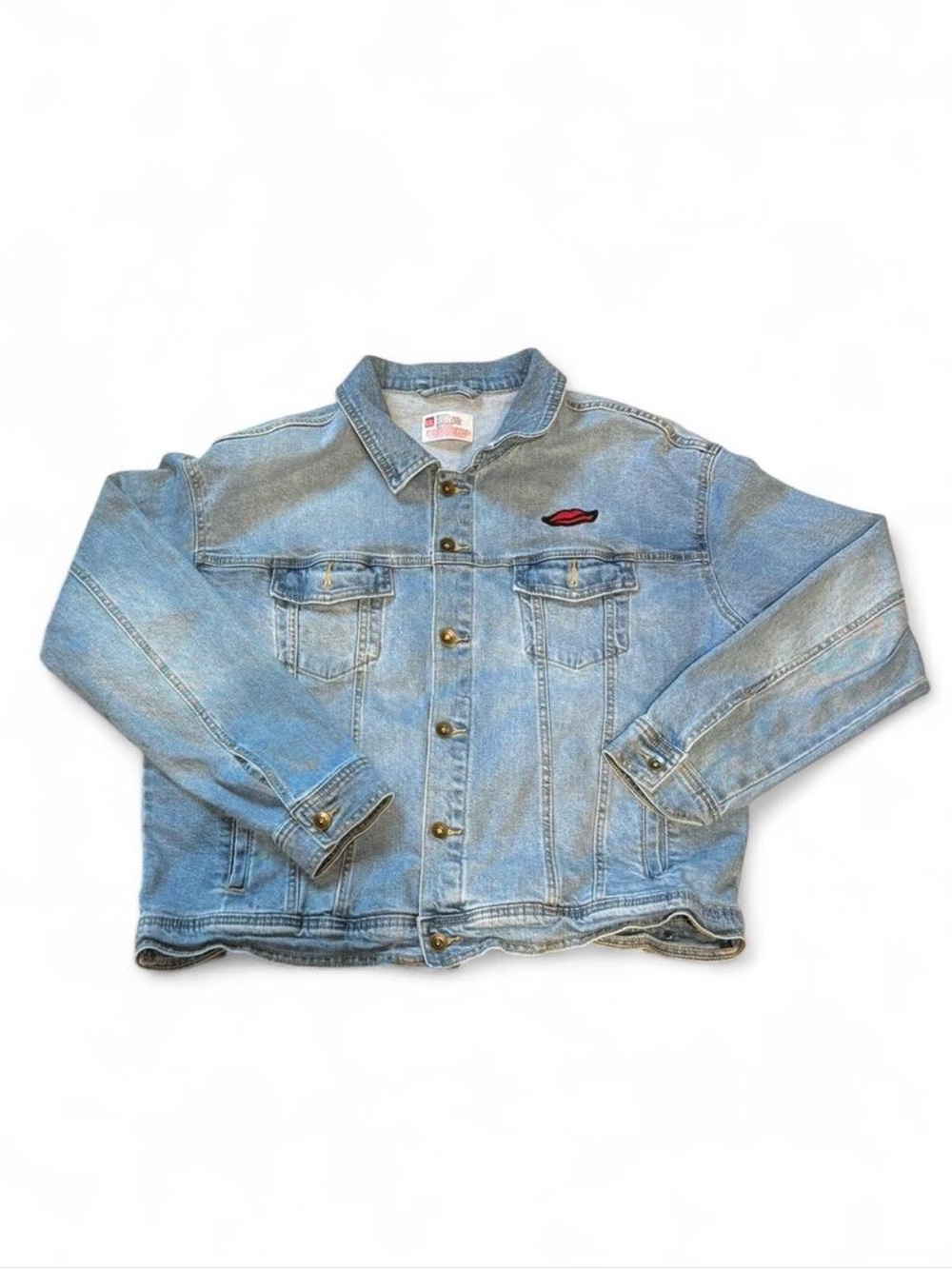 Pride New York 1969 Stonewall Denim Jacket 2XL LGBTQ Graphic Jean Jacket